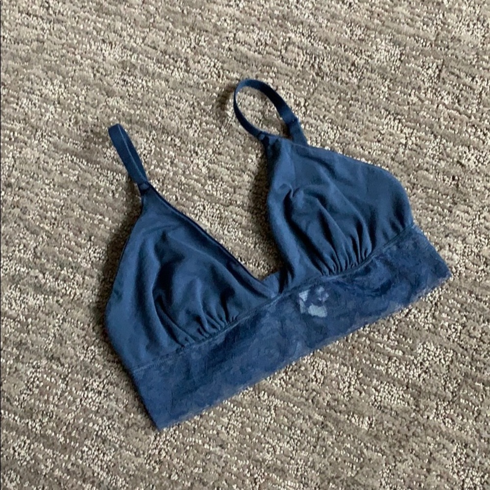 OnGossamer Cotton “Cabana” Bralette | S